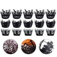 thumbnail image 3 of 36pcs Creative Halloween Cake Wrapper Paper Cupcake Cups Cake Decoration, 3 of 6