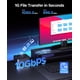 thumbnail image 2 of Carcasa SSD ORICO M.2 NVMe USB 3.2 Gen 2 (10 Gbps) Azul, 2 of 7