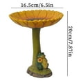 thumbnail image 2 of Resina Para Baño De Pájaros, Estatua De Zorro De Pie, Comedero Para Pájaros, Adorno Para Jardín, Decoración Del Hogar Advancent HA045324-04, 2 of 6