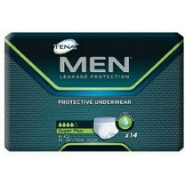 Essity HMS North America Inc Adult Absorbent Underwear TENA Men Super Plus Pull On X-Large Disposable Heavy Absorbency Bag of 14