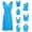Blue, variant on Flower Girls Dress Toddler Elegant formal Dress for with Versatile Styling Options Party Gown for Young Timeless Children’s Dress for Kids Dresses for Girls 5-8 Years
