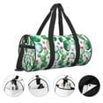 thumbnail image 5 of Easygdp Cactus Plants Travel Bag, Camping, Weekend, Carry On Overnight Duffel Bag with Shoulder Strap, 5 of 8