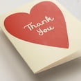 thumbnail image 2 of Greeting Cards 10 Pack Big Heart Wedding 4.25 x 5.5 Inch Blank Thank You, 2 of 5