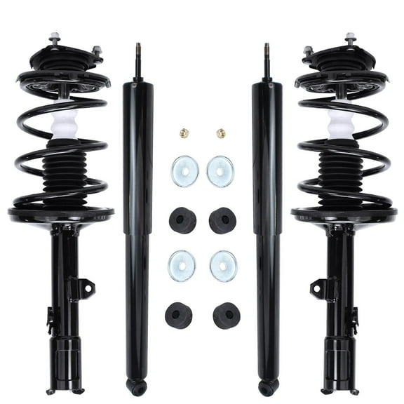 Detroit Axle - Front Struts Rear Shock Absorbers Replacement for 2001-2005 Toyota RAV4 AWD - 4pc Set