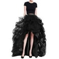 thumbnail image 5 of Yokua Women Tulle Tutu Long Skirt High Waist Floor Length Maxi Tulle Layered Skirt, 5 of 9