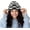 Kh56-black-white, variant on Beanies Winter Plaid Cuff Knit Hat Soft Stretch Thick Chunky Warm Knitted Skull Ski Cap Toboggan Hats for Cold Weather
