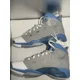 thumbnail image 4 of Ni - ke Jordan 6-17-23 Sneakers White University blue DM1159-002 Men's Size 7Y, 4 of 5