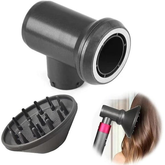 Lishi Dyson Airwrap Styler Diffuser and Adapter Combination for Hair Dryer