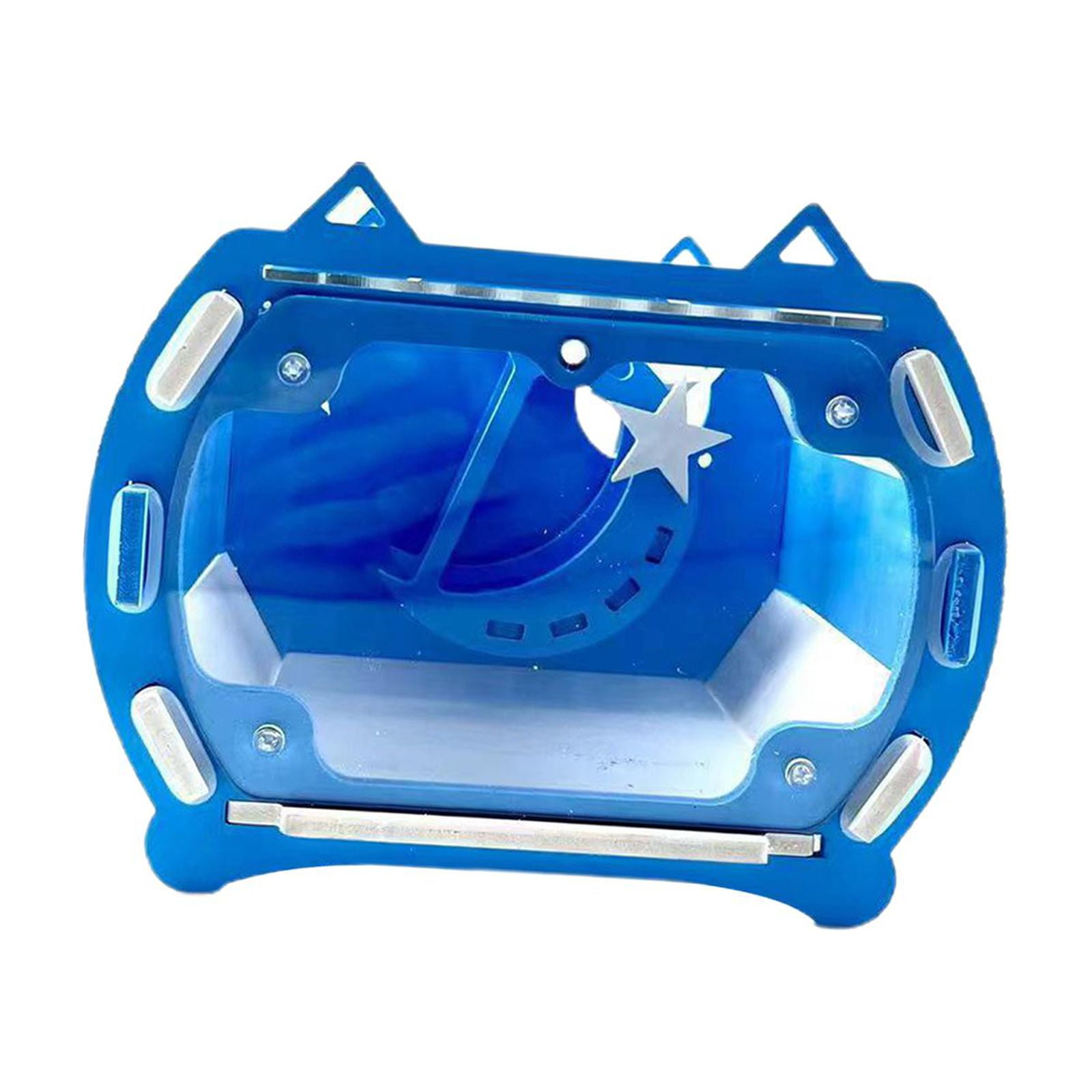Hamster Cage, Hamster Carry Case, Travel Cage Pouch Durable Pet Carrier Cage, Pet Travel Carrier for Rats Rabbit Chinchillas Small Pets Camping Blue