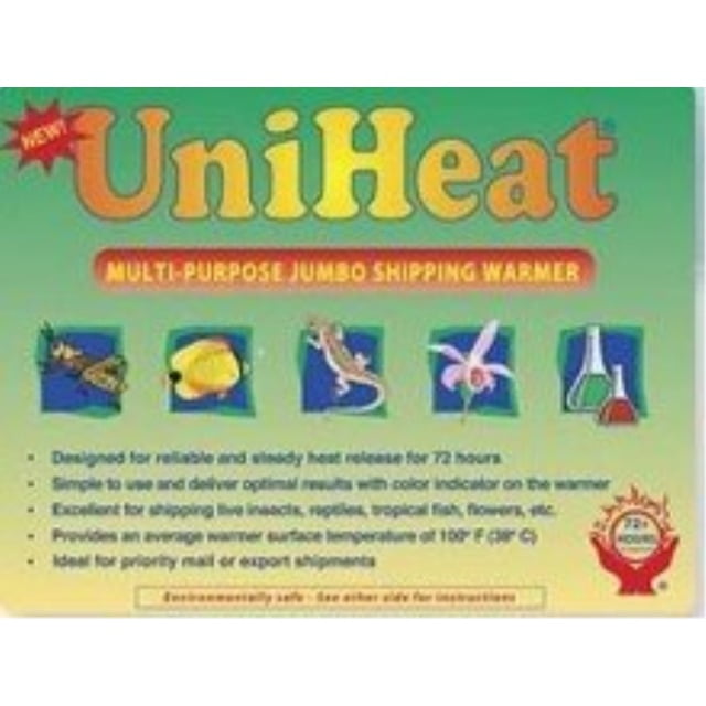 UniHeat Shipping Heat Packs Warmer Fish Aquarium Plants Reptiles 40 Hours UniHeat Shipping Heat Packs Warmer Fish Aquarium Plants Reptiles 40 Hours