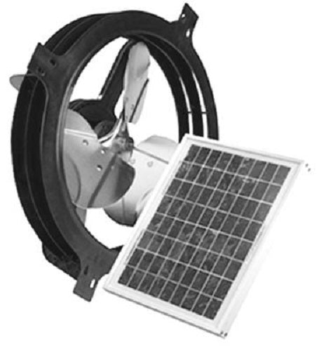 Air Vent 53560 / NPSG8 Solar Powered Gable Exhaust Fan - Quantity of 1 -  Walmart.com