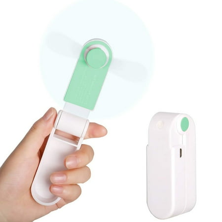 

Handheld Fan Rechargeable USB Personal Mini Fan 1200mAh Battery Powered Fan Foldable Travel Fan Electric Fan for Hiking Camping Travel Visiting Outdoor Indoor