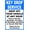 Warning Sign 1, variant on Key Drop Service (Drop Off Your Vehicle At Any Hour) Metal Sign - 8"x12" for Outdoor Indoor Use