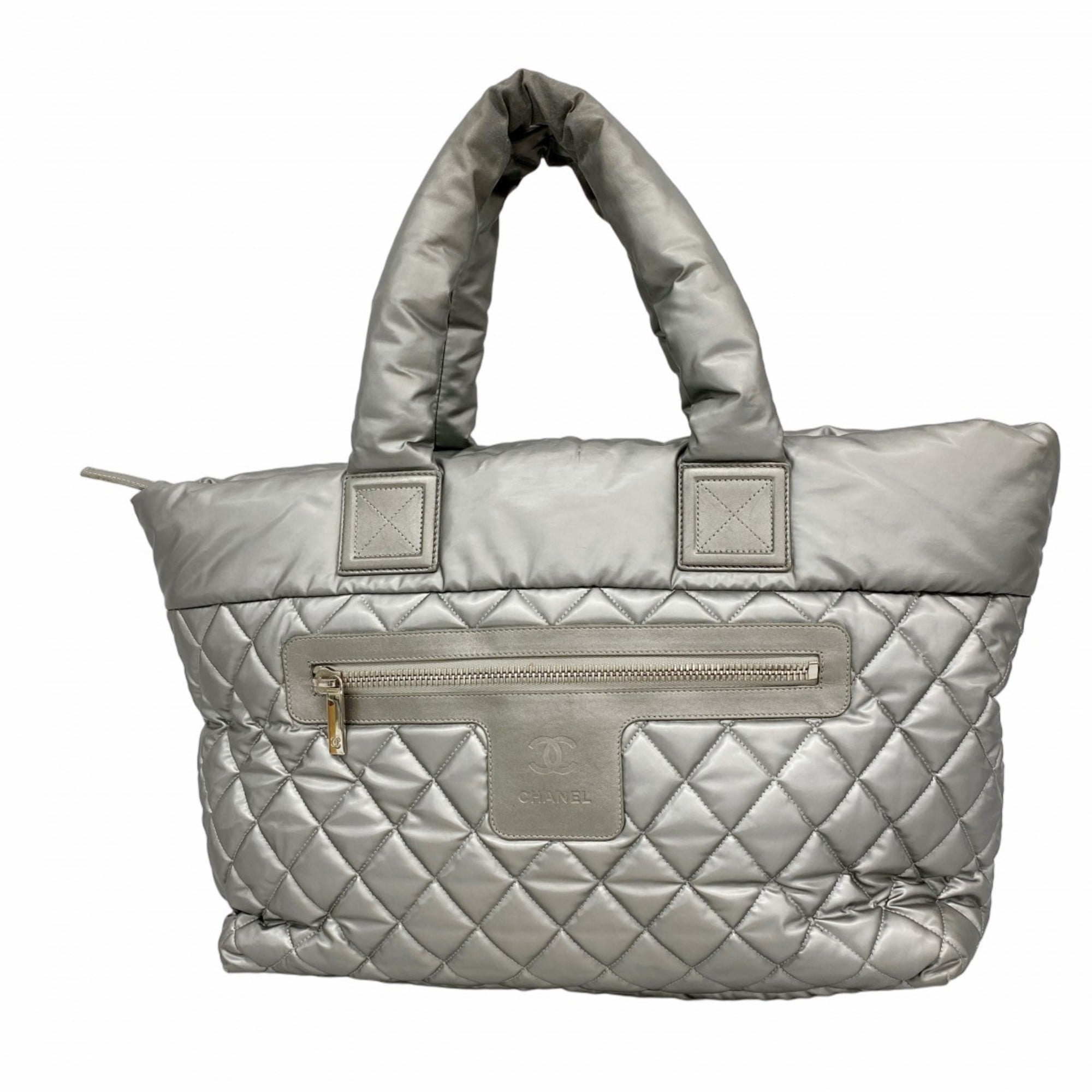 Designer Silver Tote