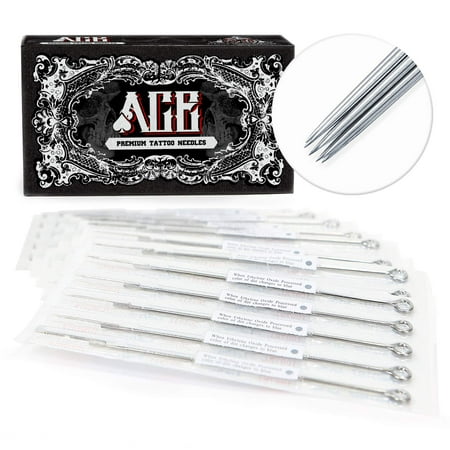 - ACE Needles 50 pcs. Pre-made Sterile Tattoo Needles