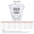thumbnail image 5 of Camiseta de cuello redondo para mujer con estampado del alfabeto, gráfico "My Kids Accuse Me", mangas cortas, fuente gris grafito/negro, talla M Camiseta favorita para niños, 5 of 5