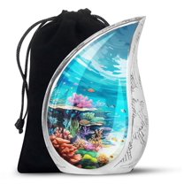 SUBSH Urns For Men - Urns For Dad - Large Urns For Ashes - Large Urns For Ashes - Cremation Urns For Women - Funeral Urn Adult Ash Man & Women