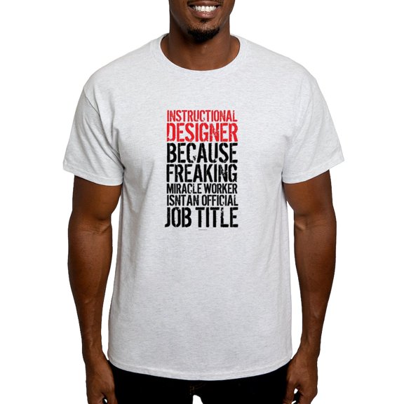 CafePress - Instructional Designer Job Title T Shirt - Men's Classic Graphic T-Shirt