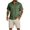 Army Green, variant on Summer Simple Men's Shirt Sets Casual Comfortable Loose Thin Without Hooded Short Sleeve Two-Piece Set Fashion Urban Leisure Sports Suits