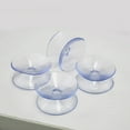 thumbnail image 4 of DOLITY 100 Pcs Ventouse Double Face Transparente, Coussin de Protection Élastique 35mm, 4 of 8