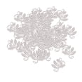 thumbnail image 3 of Horquilla de Flor de Filigrana de Metal Sunnimix 50 Piezas Decoración Disfraz Oro blanco, 3 of 8