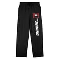 thumbnail image 6 of The Shining Danny Men's Black Sleep Pajama Pants-XL, 6 of 7