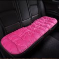 thumbnail image 4 of PHIGZNT Winter Soft Warm Faux Rabbit Fur Car Seat Cushion,Universal Fit Plush Front and Back Fuzzy Car Seat Pads Cushion Cover Protector - 1PCS (Back Seat 1PCS,Black), 4 of 4