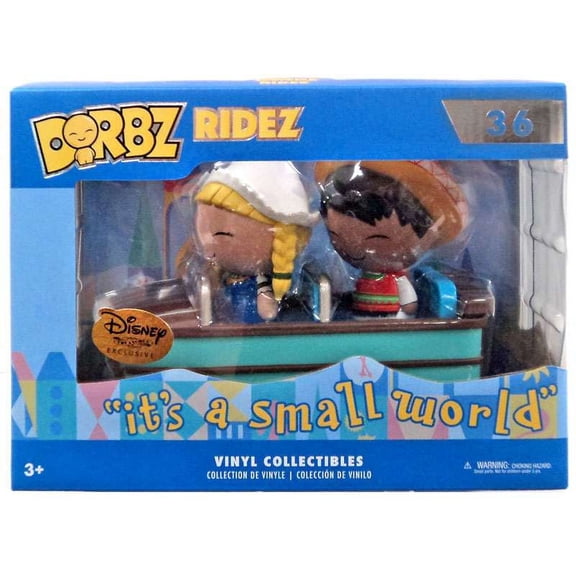 Funko Disney Dorbz Ridez Mexico & Holland with Small World Boat Vinyl Figure