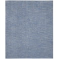 thumbnail image 6 of 7' X 10' Blue And Grey Striped Non Skid Indoor Outdoor Area Rug, 6 of 12