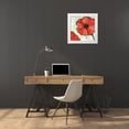 thumbnail image 3 of Paschke, Chris 20x20 White Modern Wood Framed Museum Art Print Titled - Not a California Poppy IV, 3 of 4