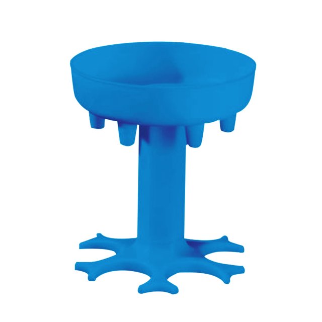 Wosthever Dispensador de vino de 6 tiros para el hogar, bar, pub, vino, jugo, bebida, vaso de chupito, dispensador de PP, azul Barra de herramientas Azul Wosthever HA001597-03B