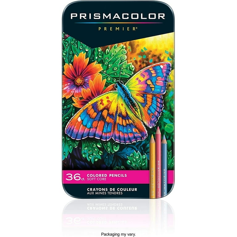 Prismacolor Premier Soft Core Colored Pencils, 36 Assorted Colors