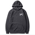 thumbnail image 7 of yillto Womens Lightweight Sweatshirt Hooded Bow Printed Cute Pullover Loose Hoodies Sweatshirts, 7 of 7