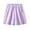 Purple, variant on Einccm Children's Elastic Waist Shorts, Lightweight Summer Casual Five-Panel Pants, Soft Breathable Cotton, Functional Side Pockets, Perfect for 3-13 Years
