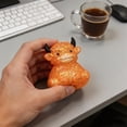 thumbnail image 7 of Cute Highland Cow Stress Ball Big Horns Fidget Toy Slow Rising Silicone Sensory Fidget for Desk Office Stress Relief Orange Gift, 7 of 7
