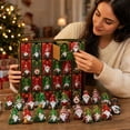 thumbnail image 6 of Gnome Diamond Art Advent Calendar, 24-Day Christmas Countdown Craft with Daily Surprises for Tabletop Displays, Holiday Activities and Gifts, 6 of 6