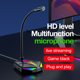 thumbnail image 2 of Kuymtek Micrófono USB Micrófono profesional luminoso RGB con puerto de expansión USB, 2 of 9