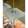 thumbnail image 2 of Sage Green Grey Gradient Modern Art Square Tablecloth with Zipper,Waterproof Table Cloth with Umbrella Hole Patio Tablecloths for Outdoor Tables,Ombre Minimalism Washable Spillproof Table Cover, 2 of 6