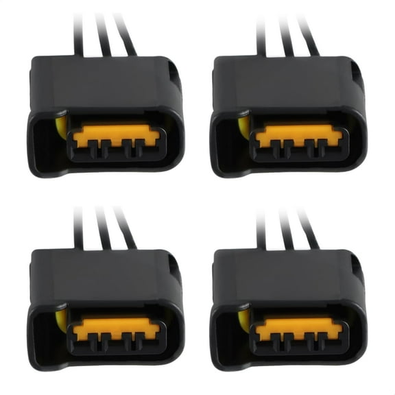 4x Ignition Coil Connector Plug Fit for Subaru Legacy Impreza Forester Tribeca 1998-2014 -with Wire Harness