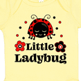 thumbnail image 4 of Inktastic Little Ladybug with Flowers Boys or Girls Baby Bodysuit, 4 of 5