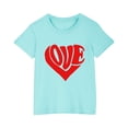 thumbnail image 1 of Zpanxa Chemises Filles T-Shirt à Imprimé d'Halloween Col Rond Manches Courtes Haut Mode en Coton 7 Ans, 1 of 4