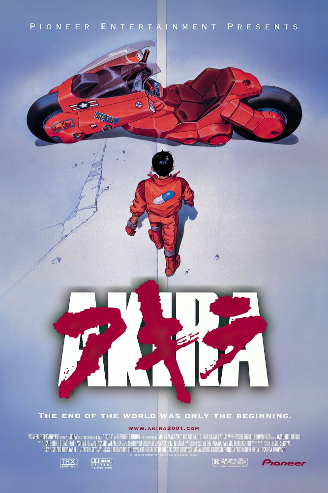 Akira Movie Poster (2001 ReRelease Regular Style) (Clear Poster