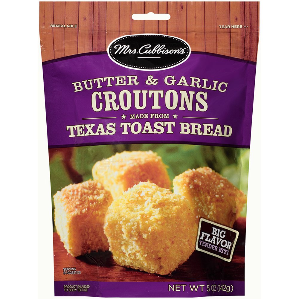Mrs. Cubbison's Croutons, Butter & Garlic Texas Toast, 5 Oz