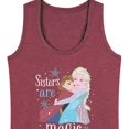 thumbnail image 3 of Frozen - Winter - Sisters Are Magic - Women's Racerback Tank Top, 3 of 5