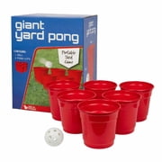Gener8 Giant Yard Pong Game, Play Indoor or Outdoor - Recommended for Ages 6 Years and up.