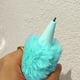 thumbnail image 5 of Bolígrafo extragrande con punta táctil suave y corta | Punta de 1 mm para una escritura fluida | Bolígrafo divertido y original para exámenes de estudiantes | Regalo ideal en azul, verde y rosa, 5 of 6