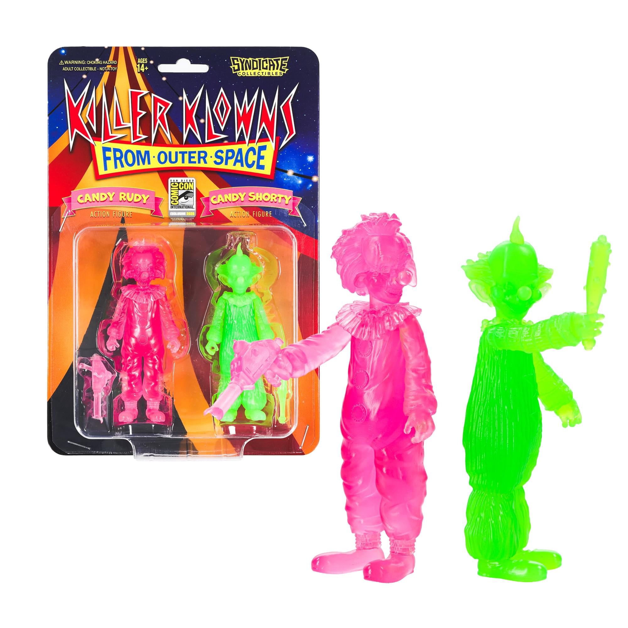 Scream Greats - Killer Klowns from Outer Space - Fatso , Slim, and