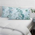 thumbnail image 4 of Coastal Seahorse Standard Size Pillow Cover,Pillowcase Protectors with Zipper,Breathable Decorative Throw Pillow Case Cover,Ocean Nautical Starfish Seashells Coral Pillow Shams for Couch 20x26Inch, 4 of 8