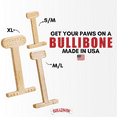 thumbnail image 6 of BulliBone Peanut Butter Chew Bone for Dogs, Small to Medium Sizes, 6 of 6