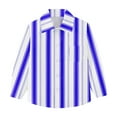 thumbnail image 7 of Molinyidia Boys Long Sleeve Striped Shirts 6M-8Y Button Clothes Dress Shirts Comfortable Spring Summer Casual Clothes Lapel Thin School formal Plaid Shirts Kids Daily, 7 of 7